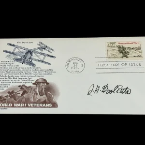 General Jimmy Doolittle Raid WWII Medal Of Honor MOH Signed Autograph FDC JSA