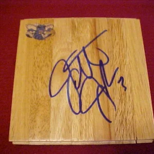 NEW ORLEANS HORNETS JARRETT JACK SIGNED FLOOR TILE RARE LOOK