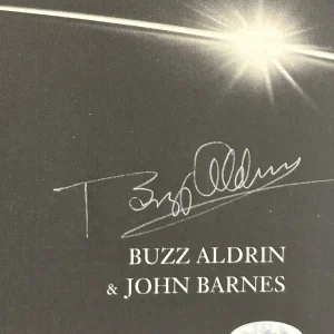 BUZZ ALDRIN Signed Autograph 1st Edition Book "The Return" JSA