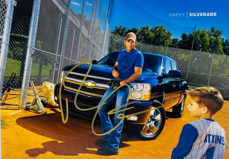 RODNEY ATKINS Signed Autograph Calendar Page ACOA COA