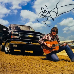 BILLY DEAN Signed Autograph Calendar Page ACOA COA