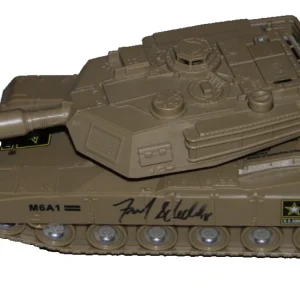 FRANK SCHWINDEL signed (CHICAGO CUBS) FRANK THE TANK toy tank PSA/DNA 3T74227