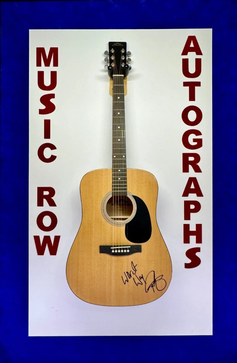 RILEY GREEN Signed Acoustic Guitar Autograph JSA LOA 
