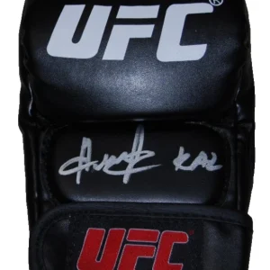 ALIBI IDIRIS signed (UFC) MMA autographed Fighting glove BECKETT BAS BT56302