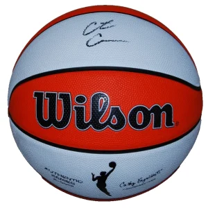 CAITLIN CLARK signed (INDIANA FEVER) WNBA rubber Basketball BECKETT BAS AE43365
