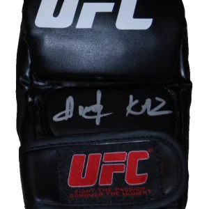 ALIBI IDIRIS signed (UFC) MMA autographed Fighting glove BECKETT BAS BT56315