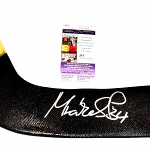 Petr Mrazek Signed Detroit Red Wings Goalie Stick JSA COA