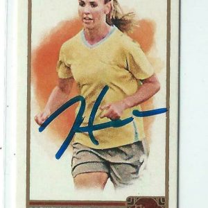 Heather Mitts Signed 2011 Topps Allen & Ginters Womens Soccer Mini Card #164