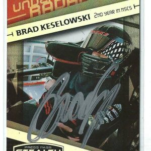Brad Keselowski Signed 2010 Press Pass Stealth Card #86    NASCAR