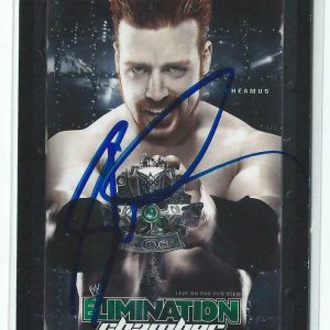 Sheamus 2012 Topps WWE World Class Events Card #9 WWF