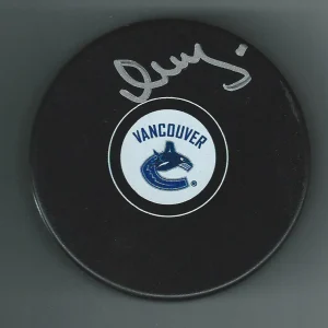 Visali Podkolzin Signed Vancouver Canucks Puck Visaly
