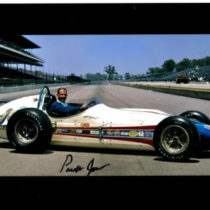 PARNELLI JONES signed autographed 8x10 INDY CAR RACE DRIVER photo