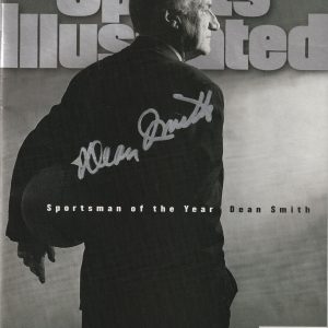 DEAN SMITH Signed 12/22/97 SPORTS ILLUSTRATED w/ JSA COA (NO Label)