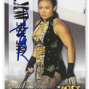 Xia Li Signed 2021 Topps WWE NXT Card NXT-61