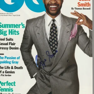 OZZIE SMITH Signed April 1988 GQ Magazine w/ PSA COA (NO Label)