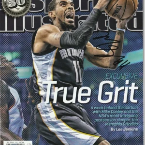 MIKE CONLEY Signed 5/20/13 SPORTS ILLUSTRATED Beckett Auth (NO Label)