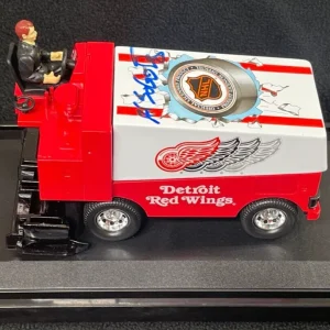 Al Sabotka Signed Detroit Red Wings 1998 Replica Zamboni JSA COA