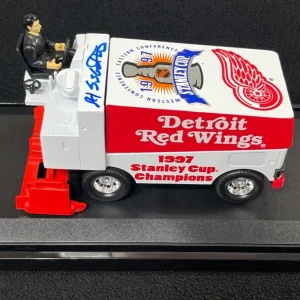 Al Sabotka Signed Detroit Red Wings 1997 Replica Zamboni JSA COA