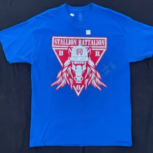 Matt Riddle Signed Stallion Batallion WWE NXT 1st Official T-Shirt JSA COA