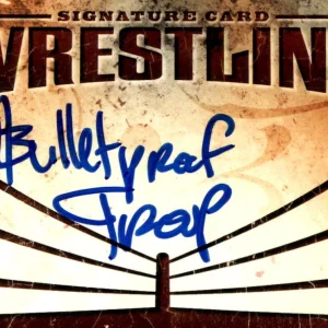 Bulletproof Blake Troop Signed NWA Wrestling Signature Autograph Card TNA WWE
