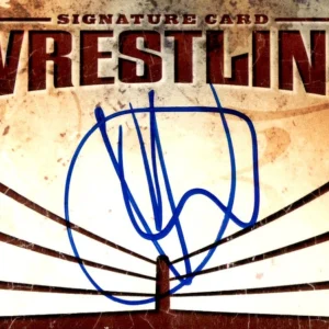 Viktor Signed WWE Wrestling Signature Autograph Card NWA TNA NXT The Ascension