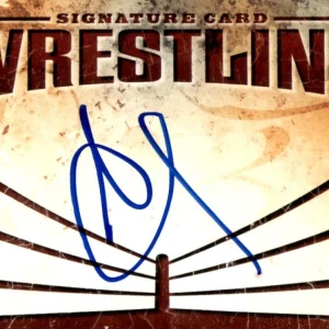 Alba Fyre Signed WWE Wrestling Signature Autograph Card WWF NXT NWA TNA AEW