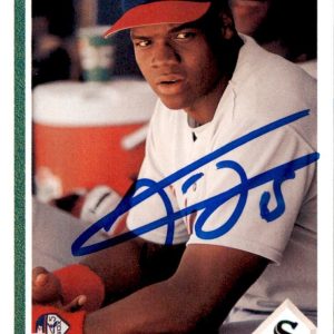 Frank Thomas Signed 1991 Upper Deck Rookie Card #246 Chicago White Sox