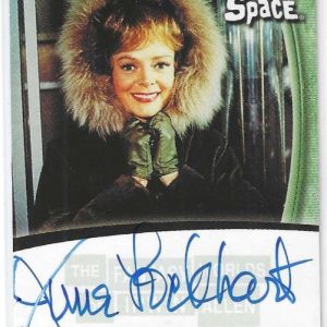 June Lockhart 2003 Fantasy World Lost In Space Autograph Auto Card A17