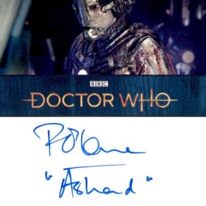 Doctor Who 2022 Patrick O'Kane As Ashad Inscribed Autograph Auto Card