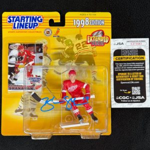 Brendan Shanahan Signed Detroit Red Wings Starting Lineup Figure JSA COA
