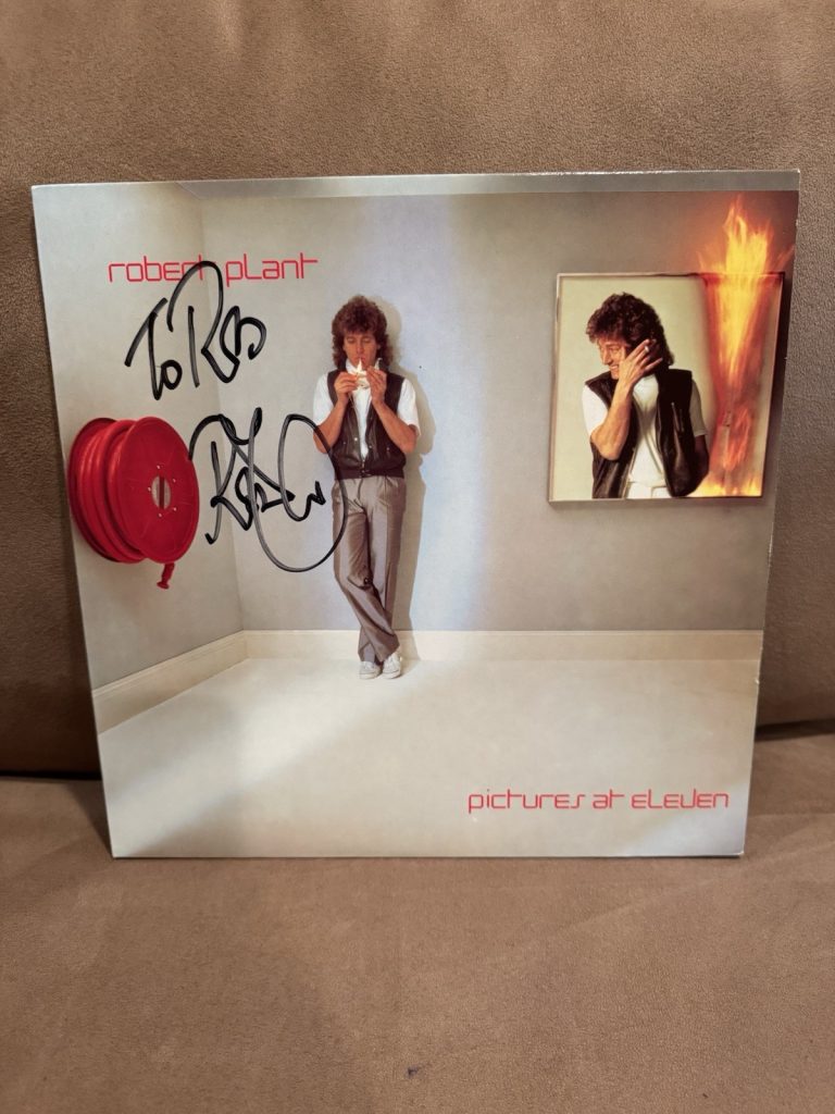 Fantastic Pictures At 11 Album Signed By Robert Plant Beckett LOA Led Zeppelin