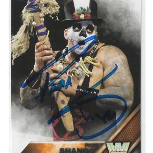 Papa Shango Signed 2016 Topps WWE Legend Card #83 The Godfather