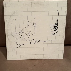 Roger Waters David Gilmour Mason Pink Floyd Autographed Signed Wall Album BAS