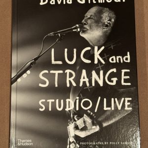 David Gilmour Luck and Strange UK FIRST EDITION Hardcover Book Pink Floyd