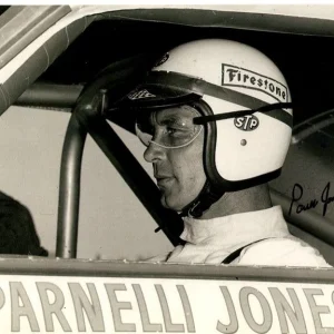 PARNELLI JONES signed autographed 8x10 INDY CAR RACE DRIVER photo