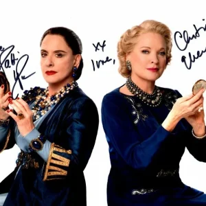 PATTI LUPONE and CHRISTINE EBERSOLE signed autographed 8x10 WAR PAINT photo