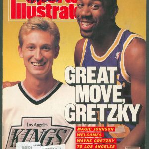 Lakers Magic Johnson Signed August 1988 Sports Illustrated Magazine BAS #WP80010