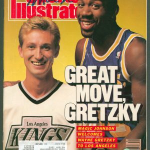 Lakers Magic Johnson Signed August 1988 Sports Illustrated Magazine BAS #WP80028