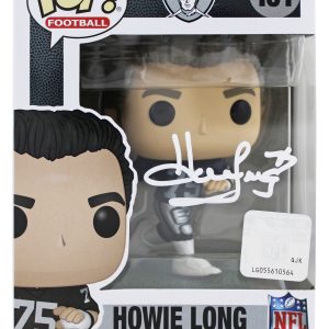 Raiders Howie Long Authentic Signed #151 Funko Pop Vinyl Figure BAS Witnessed