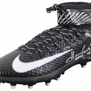 Raiders Howie Long Signed Black Nike Lunarbeast Football Left Cleat BAS Witness