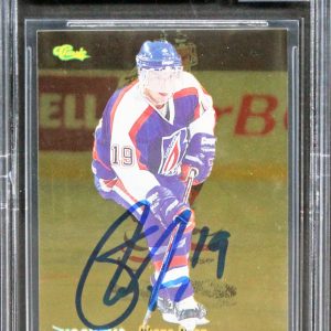 Jets Shane Doan Signed 1995 Classic Gold #7 Rookie Card Auto 10! BAS Slabbed