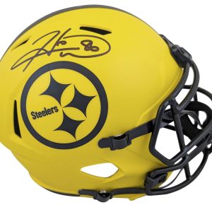 Steelers Hines Ward Signed Rave Full Size Speed Rep Helmet BAS Witnessed