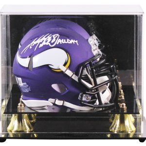 Vikings Adrian Peterson "All Day" Signed Speed Mini Helmet w/ Case BAS Witnessed