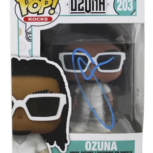 Ozuna Authentic Signed Ozuna #203 Funko Pop Vinyl Figure PSA/DNA #AP84504