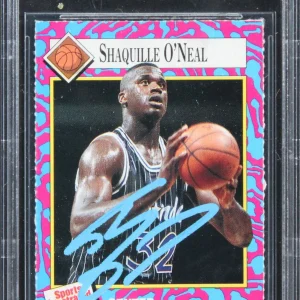 Magic Shaquille O'Neal Signed 1993 SI For Kids II #131 Card BAS Slabbed