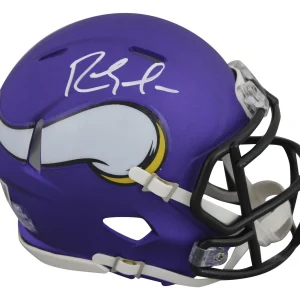 Vikings Randy Moss Authentic Signed Speed Mini Helmet Autographed BAS Witnessed