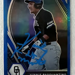 2021 Prizm Draft Picks Vinnie Pasquantino Signed Auto Rookie RC Blue Proof COA
