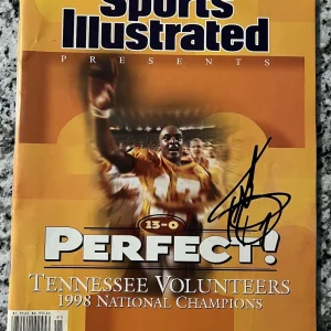 TEE MARTIN SIGNED SPORTS ILLUSTRATED MAGAZINE TENNESSEE VOLUNTEERS AUTOGRAPH COA
