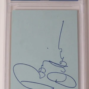 ROY ORBISON Signed Autograph Auto Index Card Cut Slab PSA JSA
