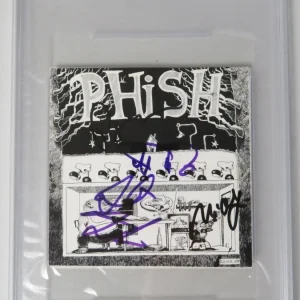 PHISH Signed Autograph Auto "Junta" CD Slab by 4 PSA JSA BAS